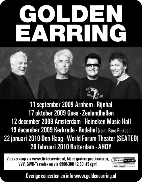 Golden Earring promo 2009-2010 tour